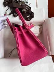 Hermes Birkin Fuchsia Pink Gold Togo - 4