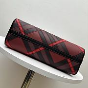 Burberry medium check-pattern tote bag 33.5x12.5x17cm - 5