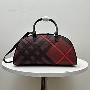 Burberry medium check-pattern tote bag 33.5x12.5x17cm - 4