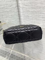 Dior Diorling Mini Bag Black Lambskin 18x16.5x6cm - 4