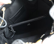 Chanel Medium 25 Handbag Lambskin Black 40x30x15cm - 2