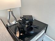 Chanel Slingback Full Black Heel 8.5cm - 2