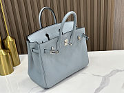 Hermes Birkin Togo light Blue Silver 25 - 2