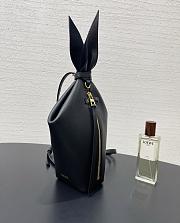 Loewe Scarf backpack calfskin black 22.5x18x9.5cm - 5