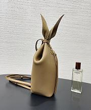 Loewe Scarf backpack calfskin caramel 22.5x18x9.5cm - 5