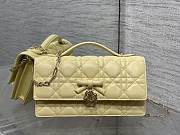 Dior My Mini Bag yellow Cannage Lambskin 21x11.5x4.5cm - 1