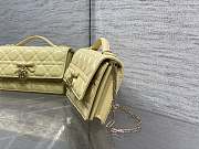 Dior My Mini Bag yellow Cannage Lambskin 21x11.5x4.5cm - 5