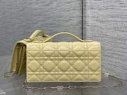 Dior My Mini Bag yellow Cannage Lambskin 21x11.5x4.5cm - 2