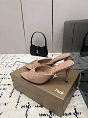 Christian Louboutin Miss Z Mule 100 mm Mules Patent Blush  - 3