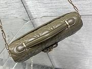 Dior My Mini Bag khaki Cannage Lambskin 21x11.5x4.5cm - 3