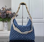 Louis Vuitton Coussin Hobo MM denim 38x33x10cm - 1