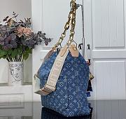 Louis Vuitton Coussin Hobo MM denim 38x33x10cm - 3