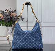 Louis Vuitton Coussin Hobo MM denim 38x33x10cm - 2