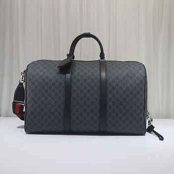 Gucci Black large duffle bag Black 52x33x28cm