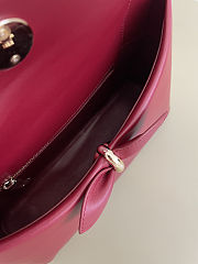 Dior Cigale Bag Shiny Red 28x10x22cm - 3