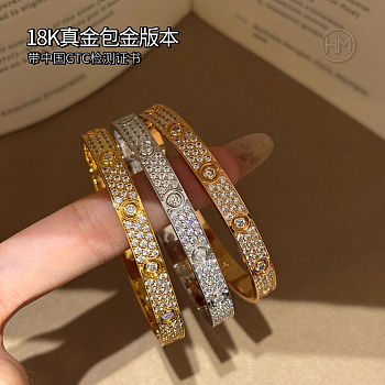 Cartier Love bracelet diamonds