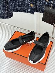 Hermes Neptune ballet flat black - 3