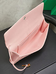 Bottega Veneta Andiamo Clutch pink Leather - 31*13*3cm - 3