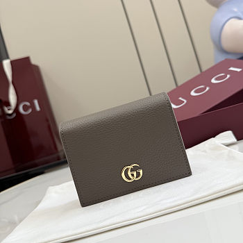 Gucci Bi-color GG Marmont small wallet 11cm