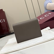 Gucci Bi-color GG Marmont small wallet 11cm - 4