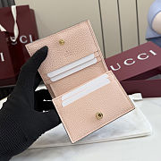 Gucci Bi-color GG Marmont small wallet 11cm - 2