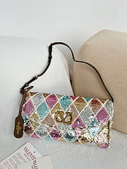 Valentino Devain Small Shoulder Bag Rhombelle 23.5x12x3cm - 1