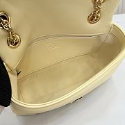 Gucci GG Marmont small shoulder bag light yellow 22x12.5x6cm - 2