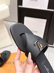 Louis Vuitton Mare Flat Thong Black - 4