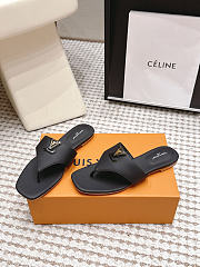 Louis Vuitton Mare Flat Thong Black - 2