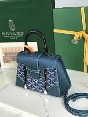 Goyard Iridescent Saigon Pearly Blue 21x14x8.5cm - 4