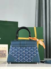 Goyard Iridescent Saigon Pearly Blue 21x14x8.5cm - 5