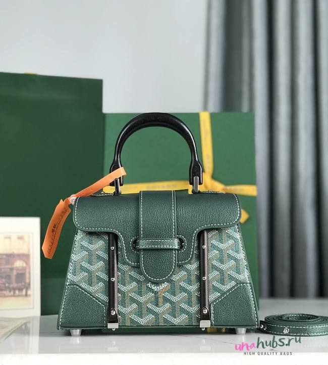Goyard Iridescent Saigon Pearly Green 21x14x8.5cm - 1