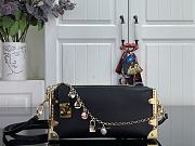 Louis Vuitton Slim Trunk Black 23x12x4cm - 1