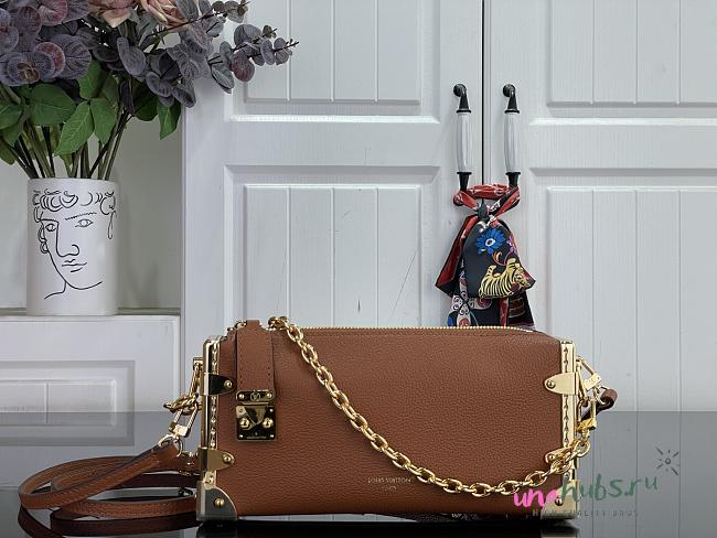 Louis Vuitton Slim Trunk Brown 23x12x4cm - Unahubs - 1