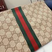 Gucci Large pouch with Web 30x9cm - 4