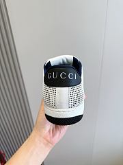 Gucci White blue Screener sneakers  - 4