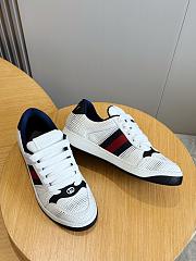 Gucci White blue Screener sneakers  - 3