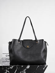 Chanel Large shopping bag Calfskin Caviar & Gold 46x36x20cm - 1