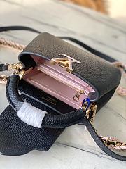 Louis Vuitton Capucines Mini Black 21x14x8cm - 5