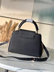 Louis Vuitton Capucines BB Black 27x19x8cm - 5