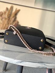 Louis Vuitton Capucines BB Black 27x19x8cm - 4