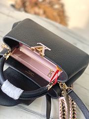 Louis Vuitton Capucines BB Black 27x19x8cm - 3