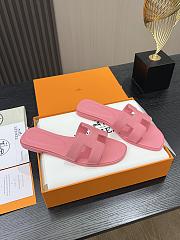 Hermes oran Pink Slides - 4