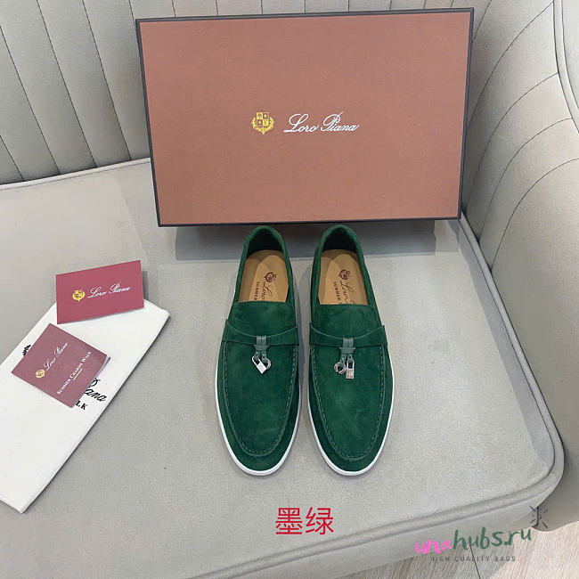 Loro Piana Green Loafer - 1