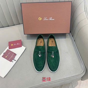 Loro Piana Green Loafer