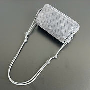 Bottega Veneta Notturno Bag grey 21x11x9cm - 5