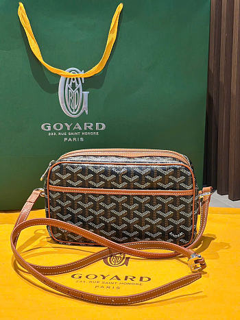 Goyard Cap-Vert PM Bag Brown 22x13x6.5cm