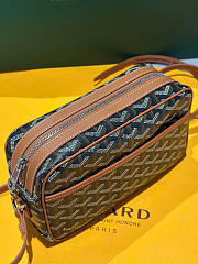 Goyard Cap-Vert PM Bag Brown 22x13x6.5cm - 2