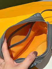 Goyard Cap-Vert PM Bag Grey 22x13x6.5cm - 3