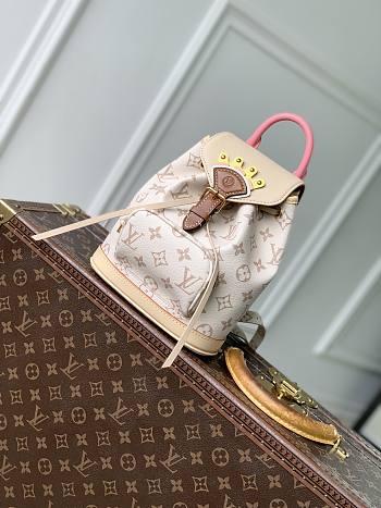 Louis Vuitton Montsouris Mini Monogram Dune 24x25x12cm
